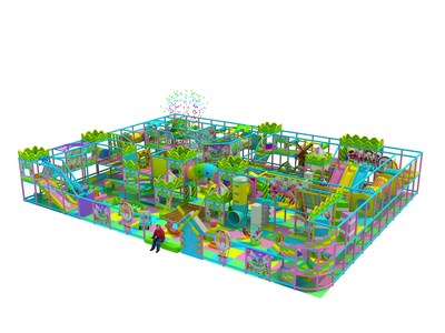 Juego para niños, área de juegos blandos, parque de diversiones, juegos infantiles KP-160427